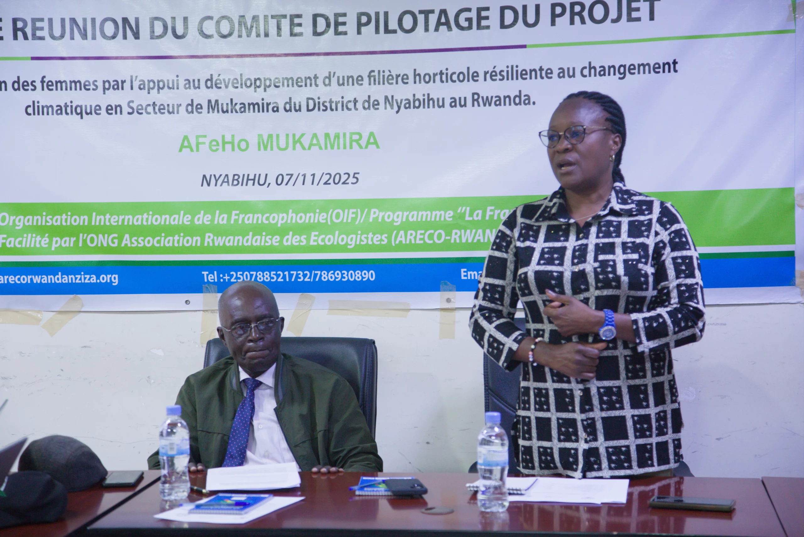 Deuxième réunion du comité de pilotage du projet AFeHo dans le District de Nyabihu